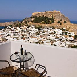 Lindos Panorama – hotel w Líndos