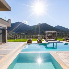 Oraia Eleni Villa, with Pool, BBQ, Playground & SeaViews, By ThinkVilla