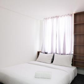 Modern City View Studio Apartment at Tuscany Residences By Travelio
