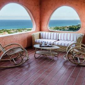 Villa Panoramica Vista Mare Costa Rei 3 Camere da letto, хотел в Монте Най