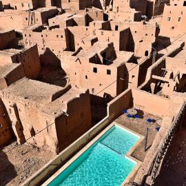Kasbah Oulad Othmane, hotel em Aguebt
