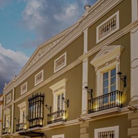 Hotel Boutique Conde de la Corte、サフラのホテル