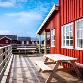 Lofoten Seaview Villa, hotel v destinaci Leknes