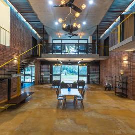 SaffronStays Riverstone 3-BR Riverside Villa with Farm Views, hotel di Seringapatam