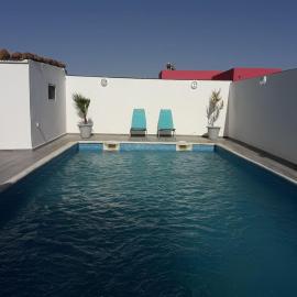 African Jaja villa Piscine-Climatisation, viešbutis mieste Poponguine