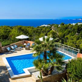 CAN COSTA Amazing view of sunset in Cala Vadella beach, hotel a Cala Vedella