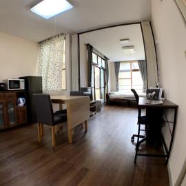 Big Stone Tsukuda 41sqm Free Parking Semi Double Bed and 3 Futons