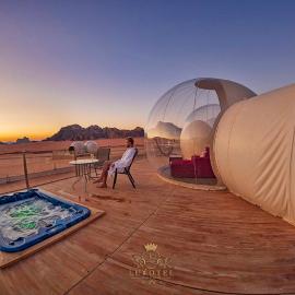 Wadi Rum Bubble Luxotel, хотел в Вади Рум