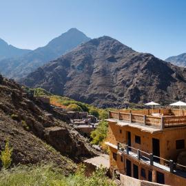 Le Village du Toubkal、イムリルのホテル