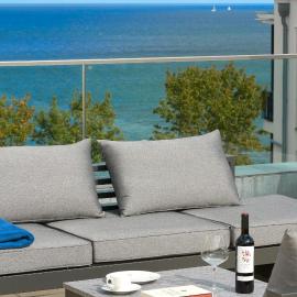 FIRST im FIRST Sellin, Penthouse Meerselig mit Ostseeblick und Dachterrasse