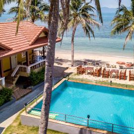Sun Beach Bungalows resort, hotel u gradu 'Haad Rin'
