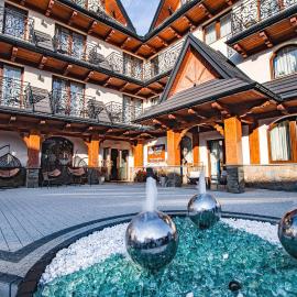 Grand Tatry - miejsce na wyjątkowy pobyt dla Ciebie i Twojej rodziny! - sauna i jacuzzi wliczone w cenę pobytu - 10 minut pieszo od Term Bania, hotel Białka Tatrzańskában