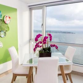 Modern 1BR WiFi Breathtaking Oceanviews by Huespedia