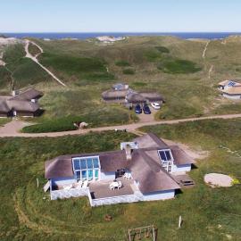 Beach Front Home In Hvide Sande With Sauna