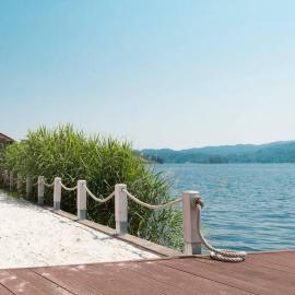 Pettenasco में, होटल LA PLAYA Cottage con spiaggia privata
