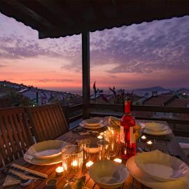 Bogazici में, होटल Bodrum sea view villa with access to private beach