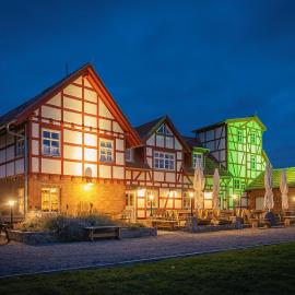 Hotel Restaurant Mühlenhof Bosse, hótel í Dachwig