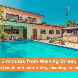 VIEWBOR VILLA - PATTAYA HOLIDAY HOUSE WALKING STREET 4 bedrooms