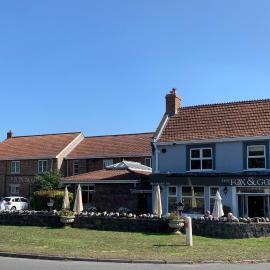 Fox and Goose Inn: Brent Knoll şehrinde bir otel