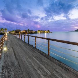 Aga Reef Resort and Spa، فندق في Lalomanu