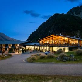 Mt Cook Lodge and Motels, hotel i Mount Cook Village