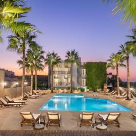 Sea View Hotel & Apartments, hotel u gradu Kato Daratso