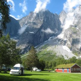Trollveggen Camping, hotel v destinaci Åndalsnes