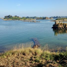 St Rom, Vue imprenable sur l'Ile de Bréhat, hotelli kohteessa Bréhat