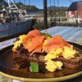 Salmon Lodge Lofoten, hotel u gradu Leknes