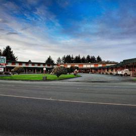 Curly Redwood Lodge, hótel í Crescent City