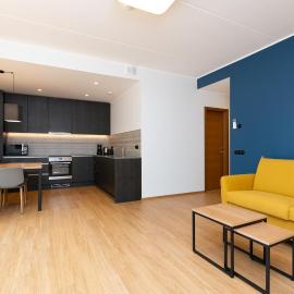 Self-check-in spacious 1 bedroom apartment with terrace and free parking