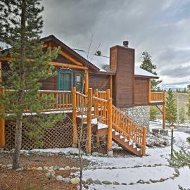 2 Mi to Skiing: Mtn-View Home w/ Deck in Granby!
