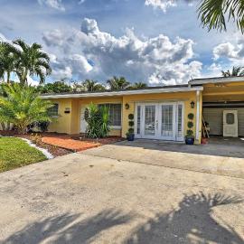 Fishing Dock & Canal Views: Fort Lauderdale Home!