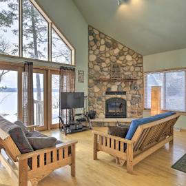 Cozy Dam Lake Escape w/ Dock, Yard & Water Access!