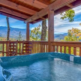 Game Room & Hot Tub! Black Bear Falls Resort Cabin
