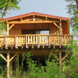 LES MATHIEUX la cabane du Parc