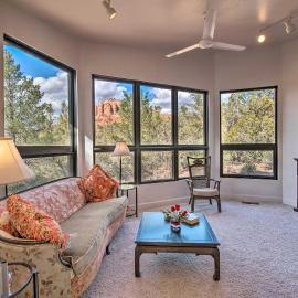 Private Patio & Red Rock Views: Sedona Apt!