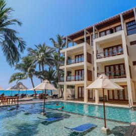 Sapphire Seas Beachfront Hotel, viešbutis Hikaduvoje