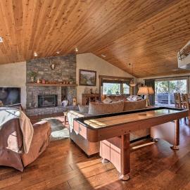 Hot Tub, Game Room & 2 Decks: Luxe Big Bear Home