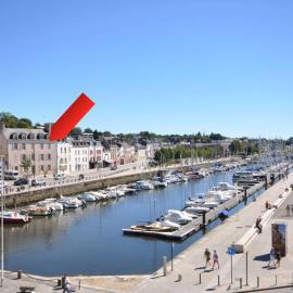 La magie du Port de Vannes et son centre historique à pied et 2 places de parking en souterrain