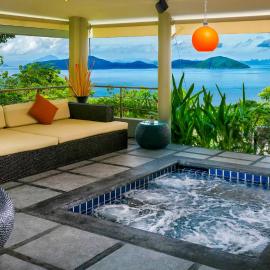Villa Sapphire, hotell i Laem Set strand