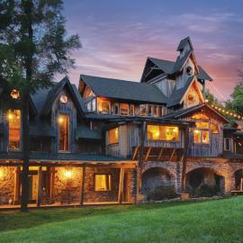 Whimsical Gatehouse at Dark Horse Retreat