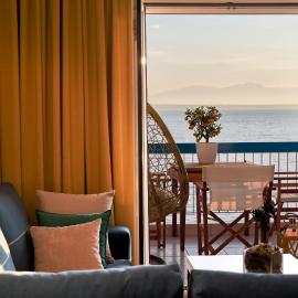 Seafront Luxury President Suite Aegean Sunset, hotel i Thessaloniki