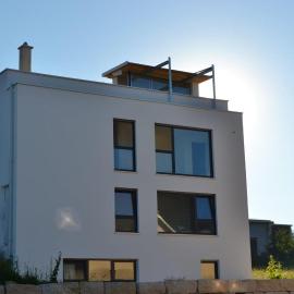 Designerhaus mit Dachterrasse, hotell i Nittendorf