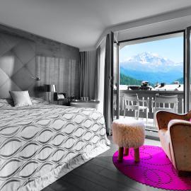Giardino Bed & Breakfast Sankt Moritz - Champfèr, готель у місті Сільваплана