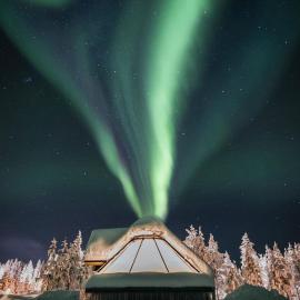 Northern Lights Village Levi, hotelli Levillä