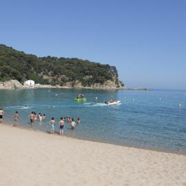 Happy Camp mobile homes in Camping Sènia Cala Canyelles, hotel a Lloret de Mar
