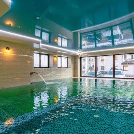Amarena SPA Hotel - Breakfast included in the price Spa Swimming pool Sauna Hammam Jacuzzi Restaurant inexpensive and delicious food Parking area Barbecue 400 m to Bukovel Lift 1 room and cottages, hotel a Bukovel