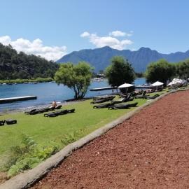 Parque Pinares-Maravilloso-Playa -Muelle-Bosque, hotel a Pucón