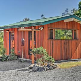 Cozy Volcano Studio w/ Phenomenal Rainforest Views, hotel in Mountain View